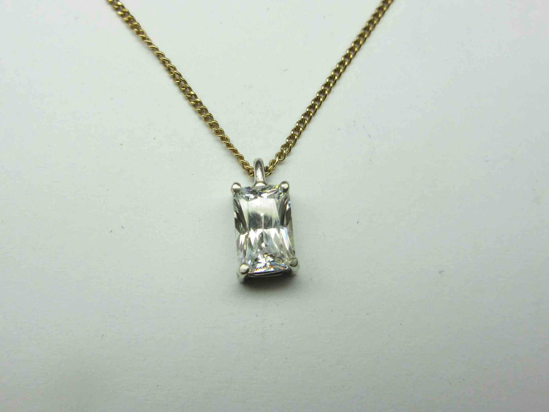How to Make an Emerald-Cut 4-Prong Claw Setting Pendant