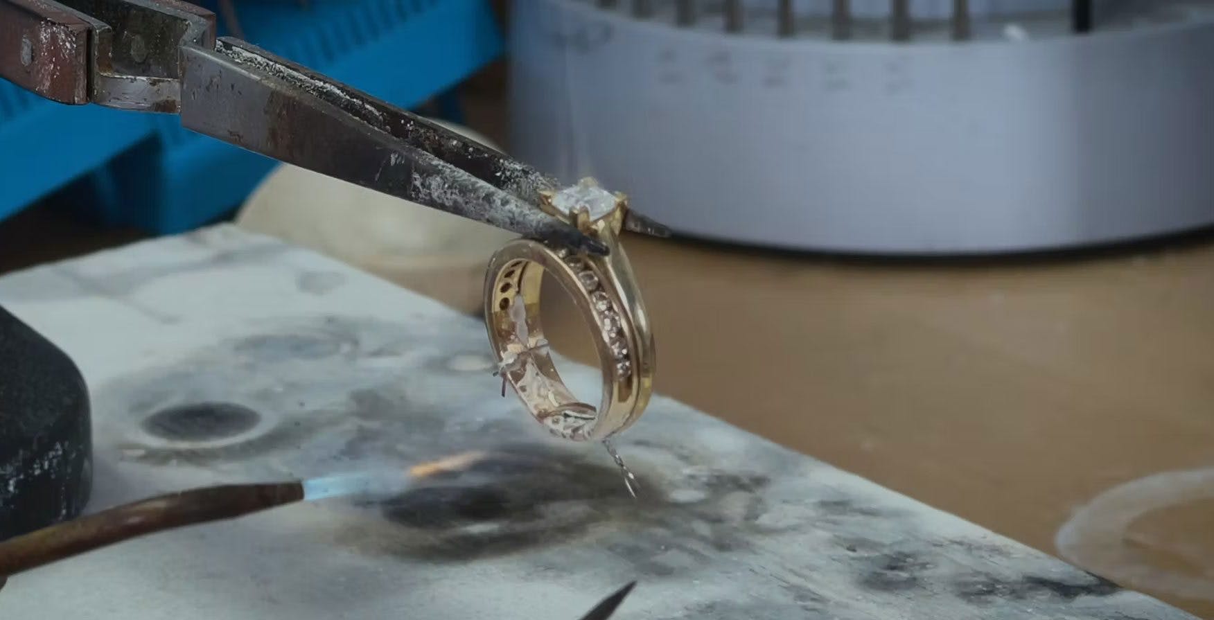 How to Solder Two Rings Together
