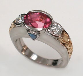 950 Palladium: Making a 3-Stone Ring - Ganoksin Jewelry Making Community
