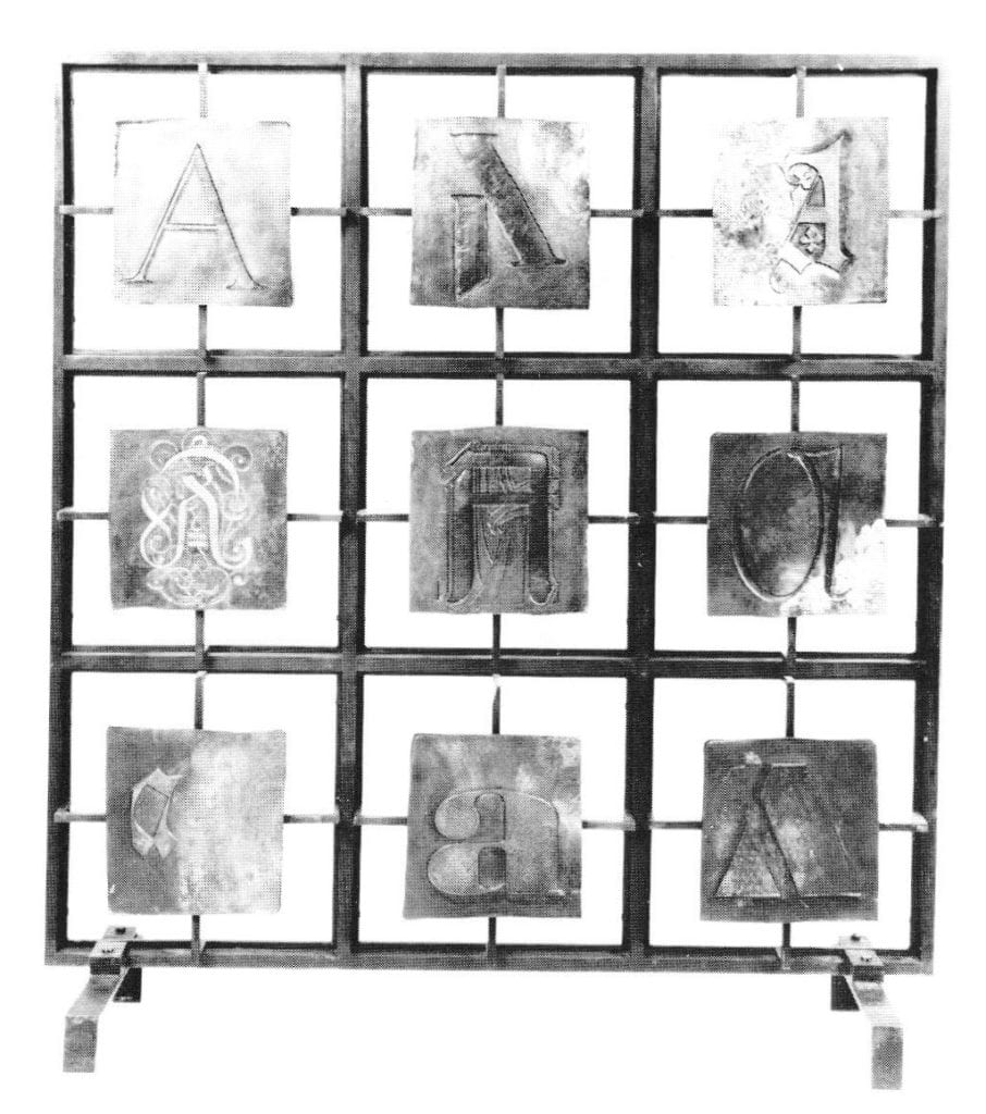 Towards a New Iron Age Exhibition - Fritz Kuhn (Germany) Panels, 1965