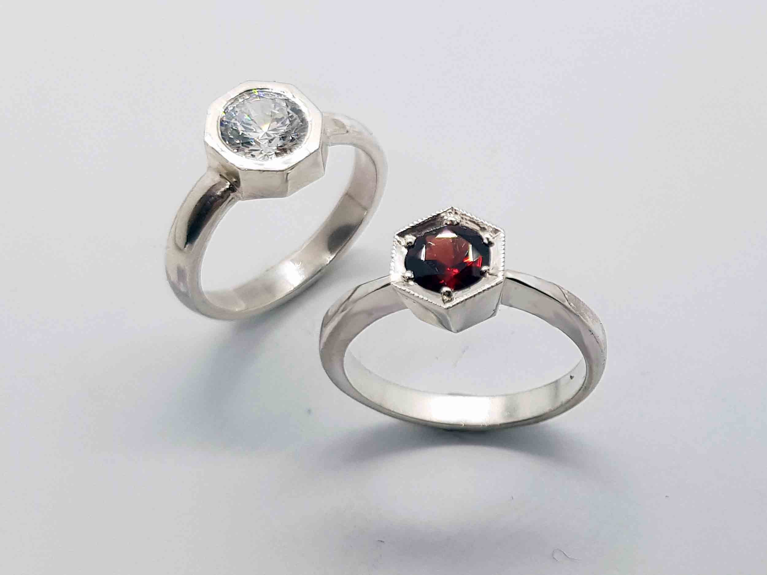 How to Make a StraightWalled Flush Mount Setting Stone Ring HowTo