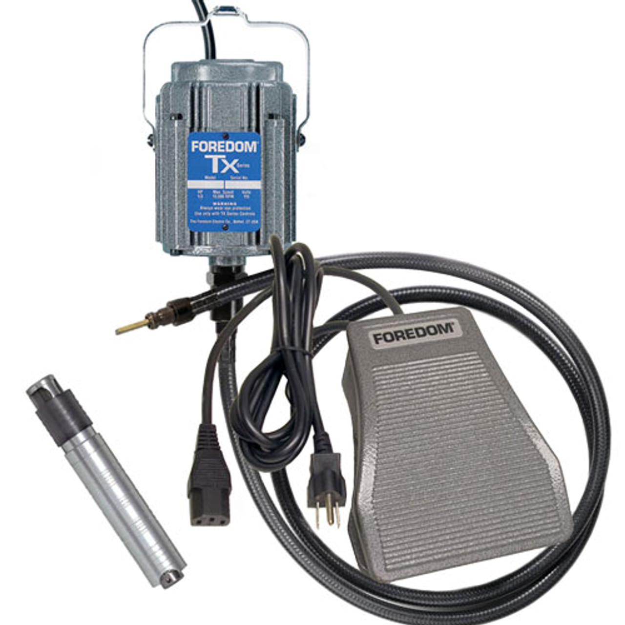Foredom Jeweler's Flex Shaft Kit K.TX301 – With Motor Hanger & #30 Handpiece – 115V