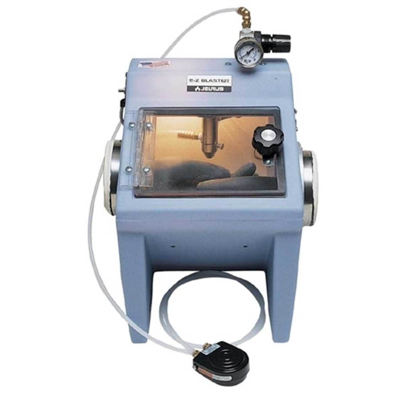 Sandblaster Table Tabletop Sandblaster - Dual 110V, 50/60Hz - Ganoksin